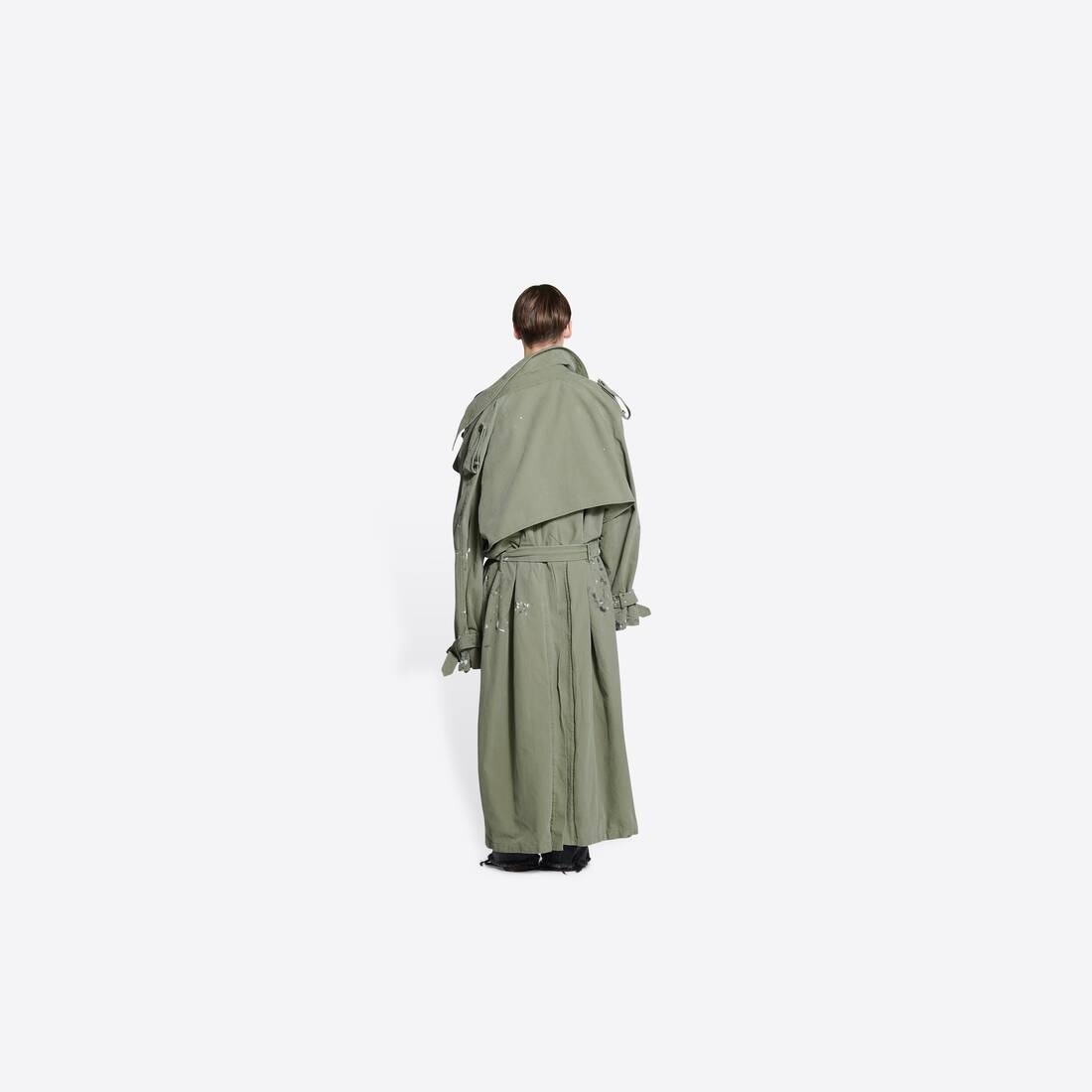 Men's Artist Trench in Beige - 5