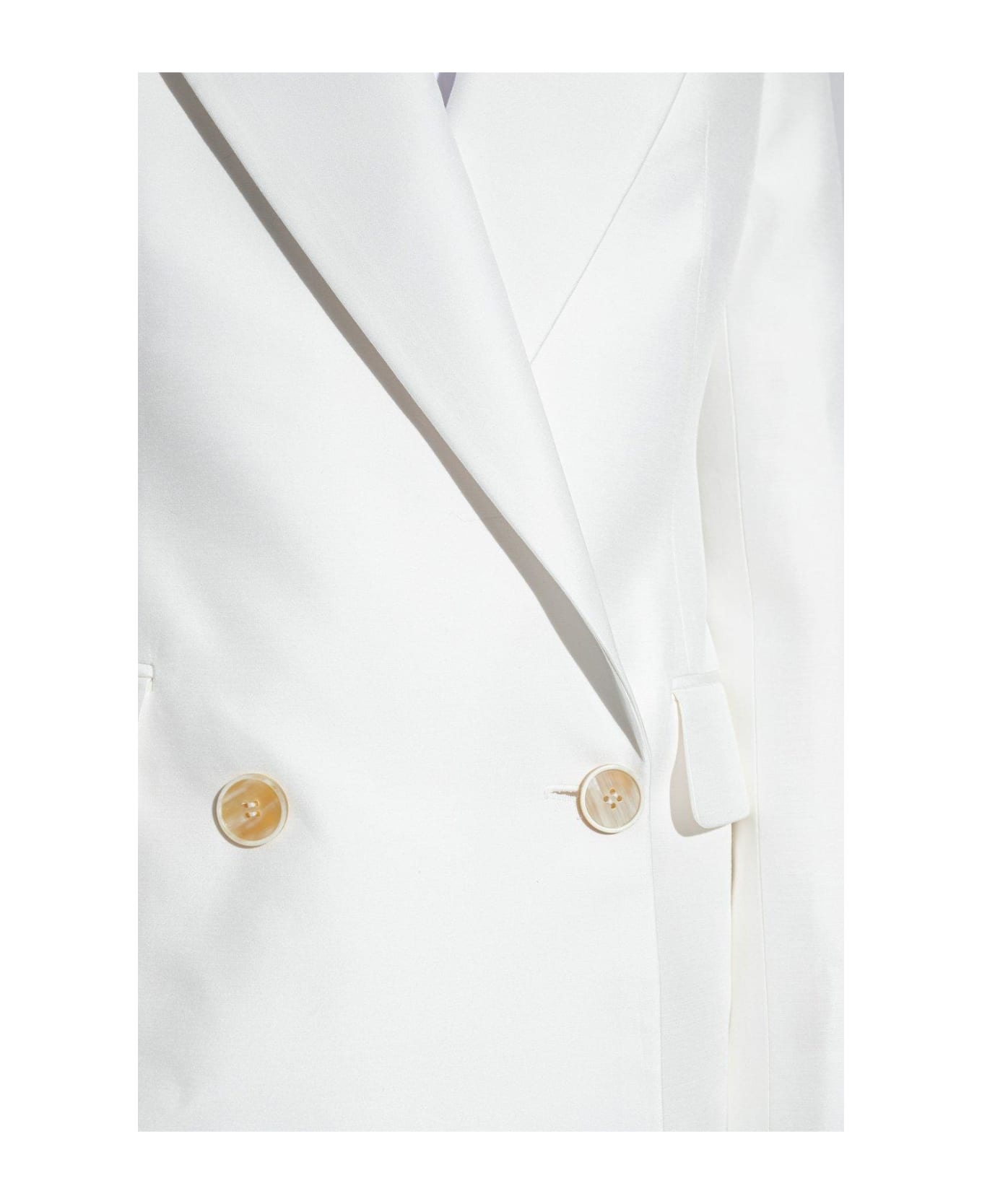 Double-breasted Tailored Blazer - 2