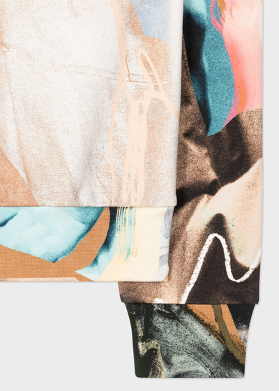 Paul Smith 'Life Drawing' Print Cotton Hoodie outlook