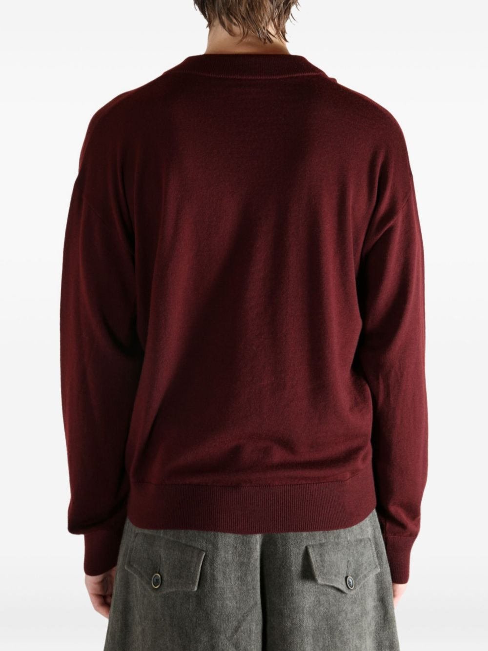 V-neck sweater - 4