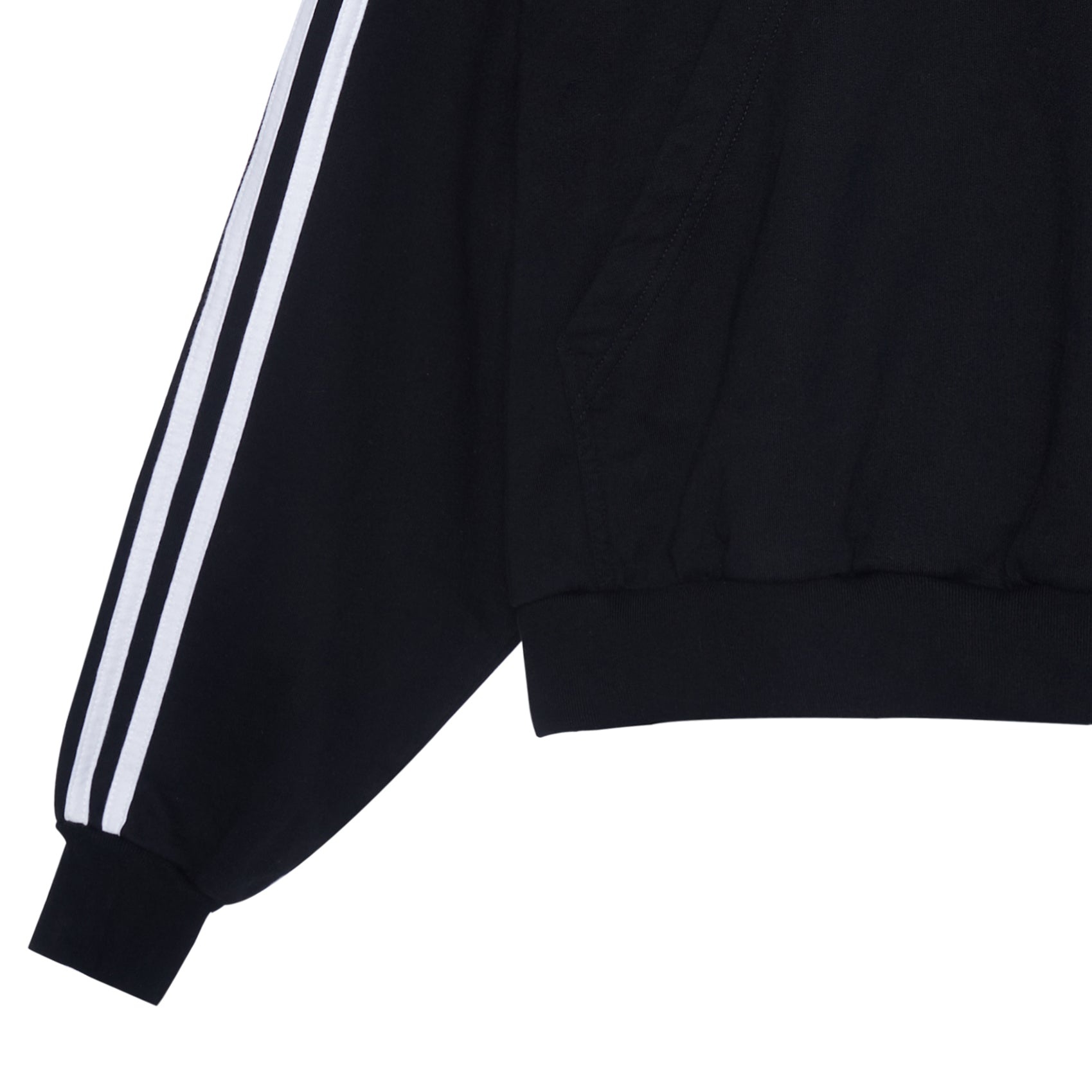 Balenciaga x adidas Hoodie Oversized 'Black' 729322TNVN28482 - 6