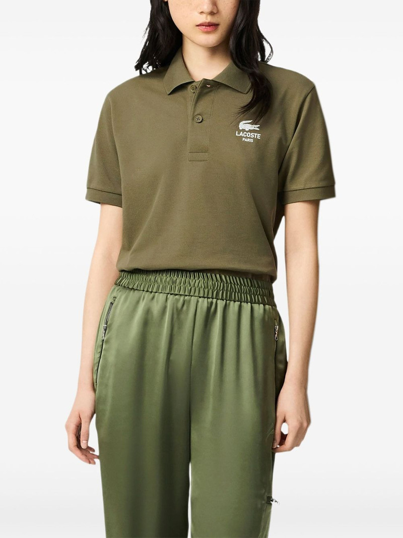LACOSTE L.12.12 logo-embroidered polo shirt outlook