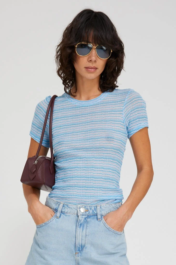 POINTELLE BABY TEE - 1