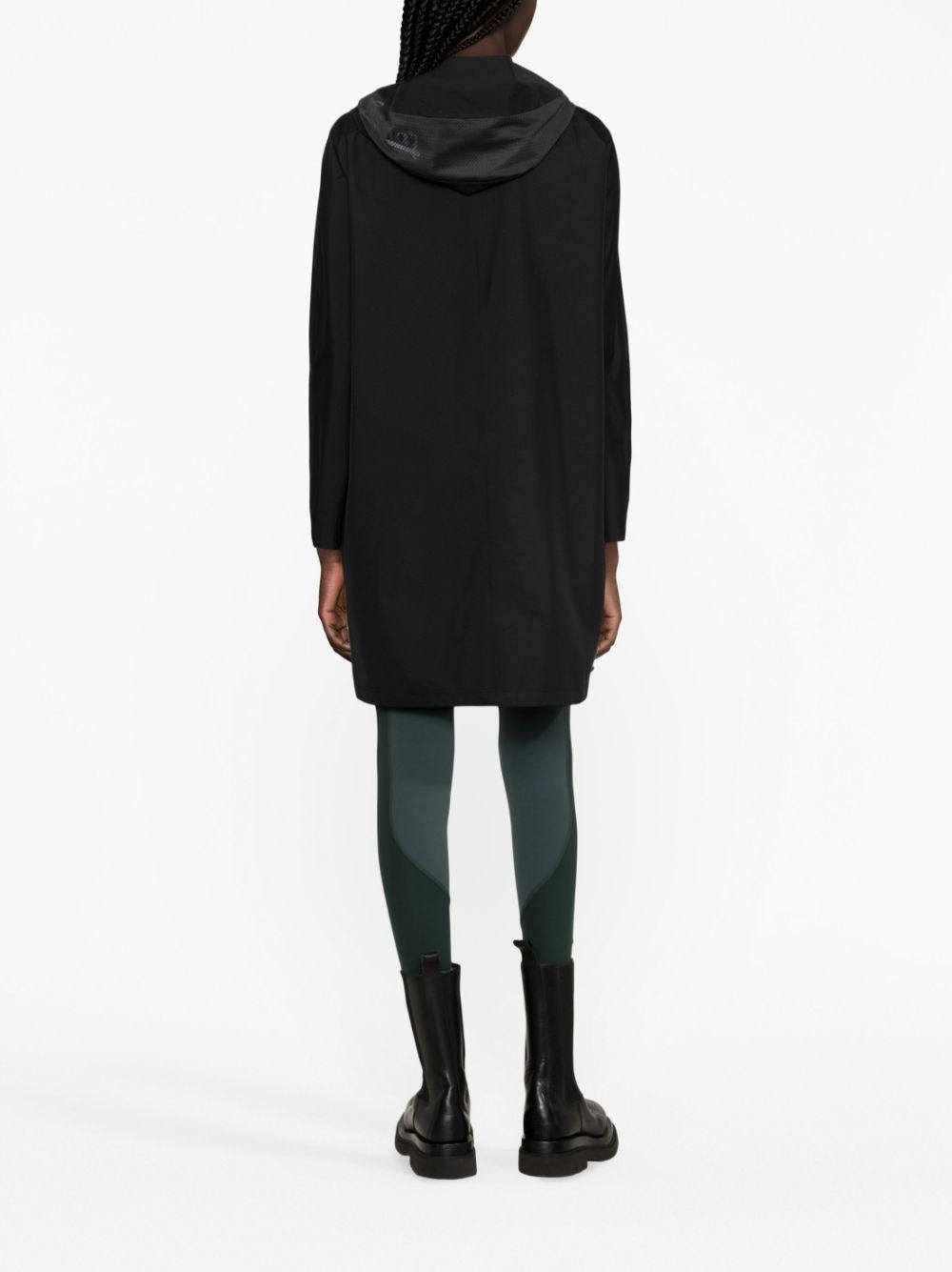 Laminar hooded parka coat - 4