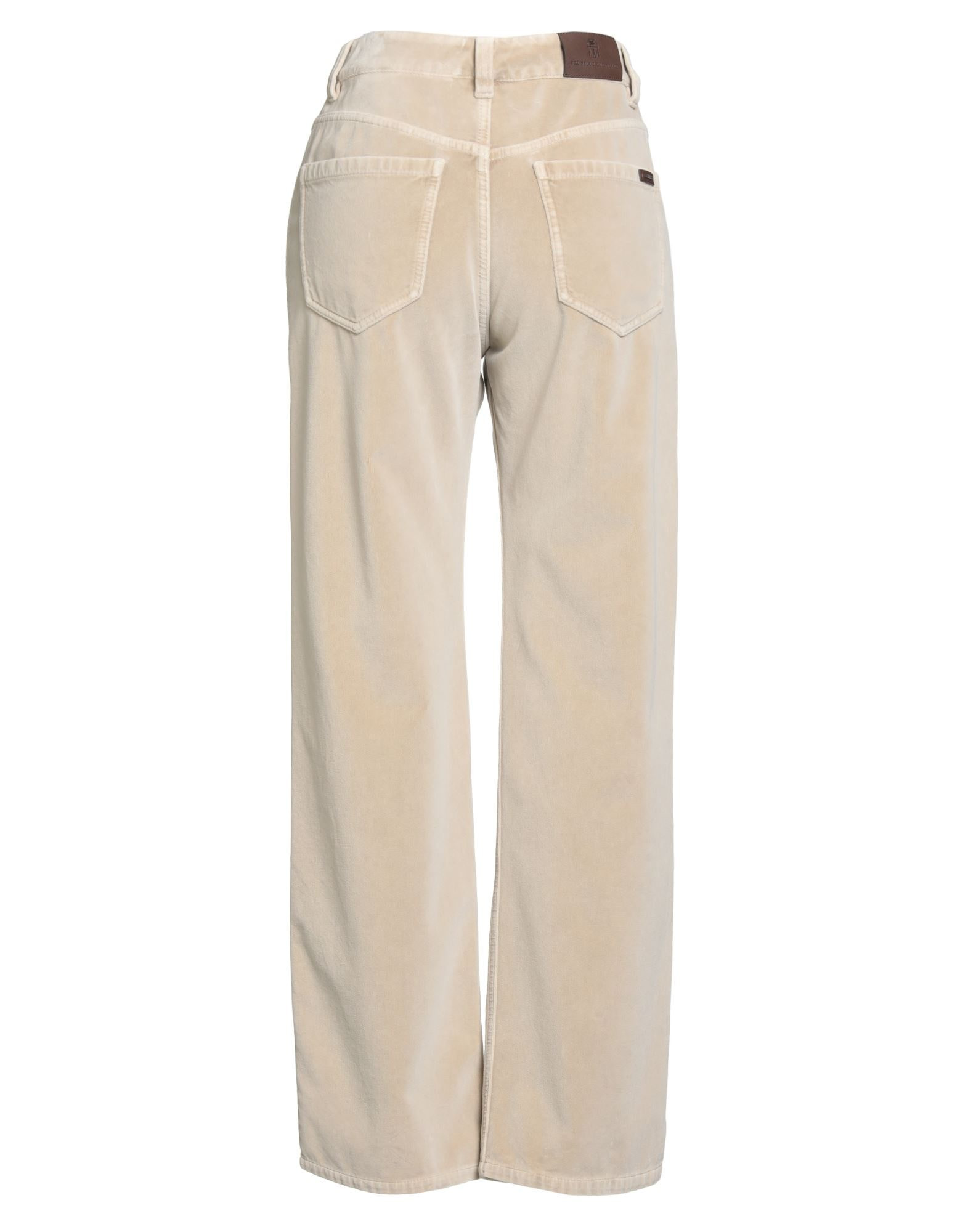 Beige Women's Casual Pants - 2