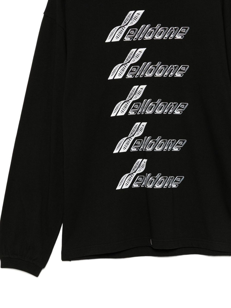 We11done logo-print T-shirt outlook