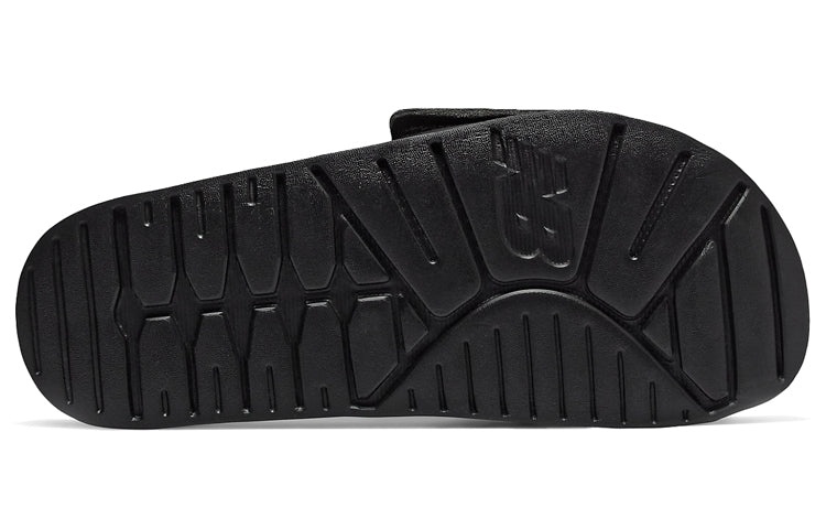 (WMNS) New Balance 200 Series Casual Minimalistic Black Slippers SWA200B1 - 4