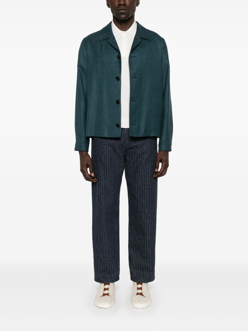 ZEGNA twill shirt jacket outlook