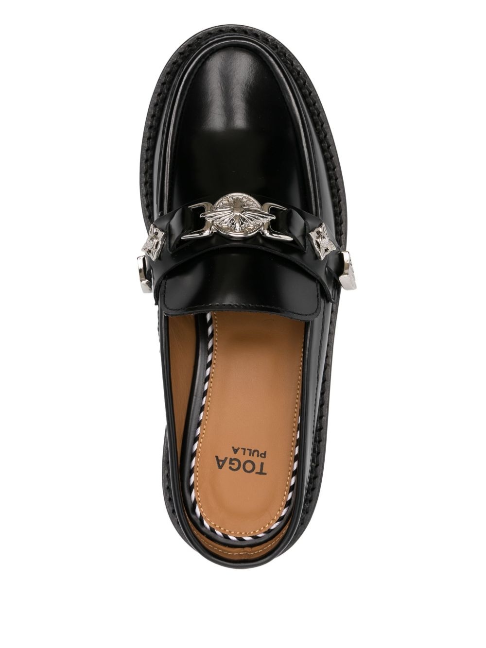 leather loafers - 4