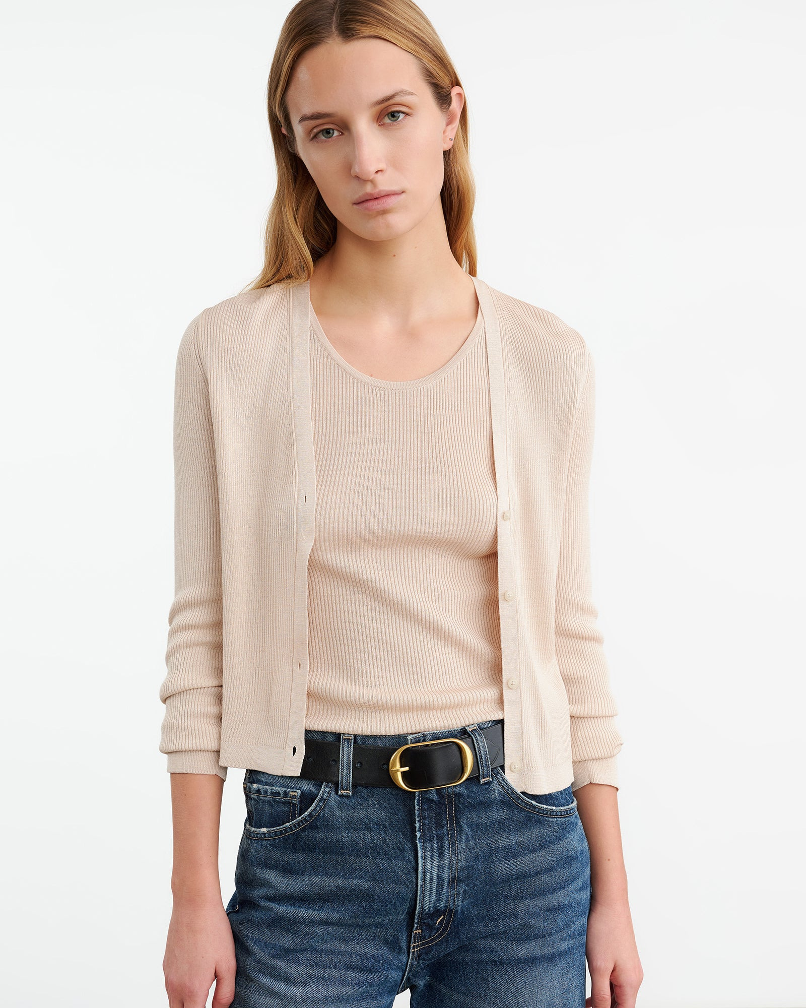 NARI SILK CARDIGAN - 4