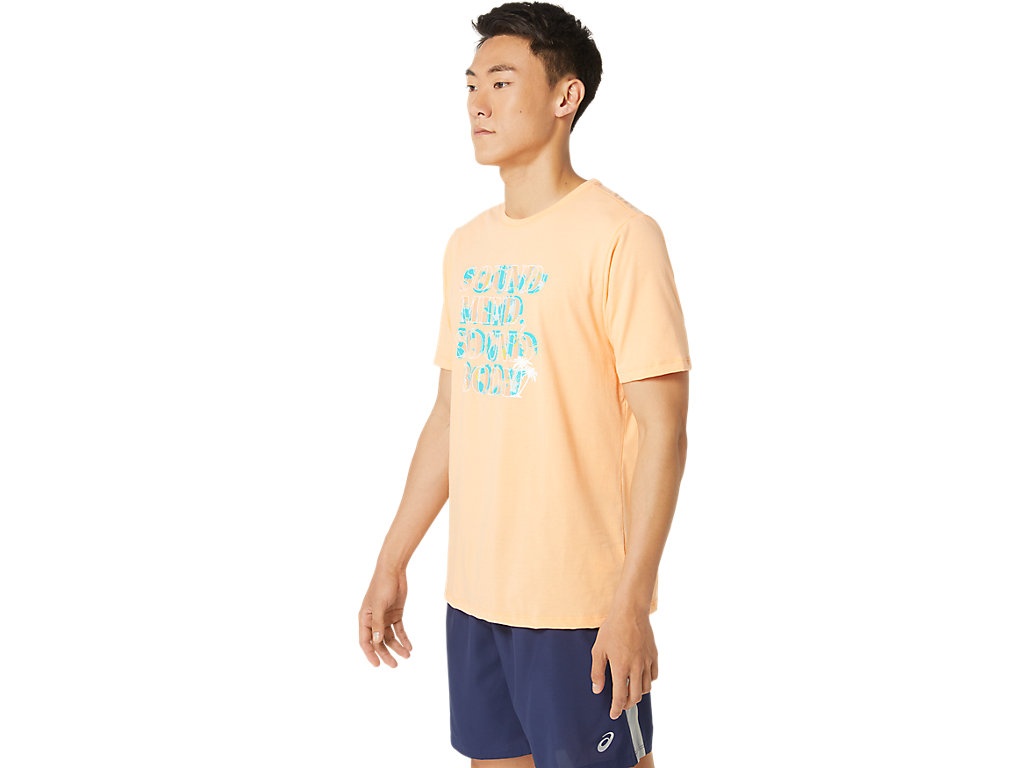 ASICS HIBISCUS SLOGAN TEE - 3