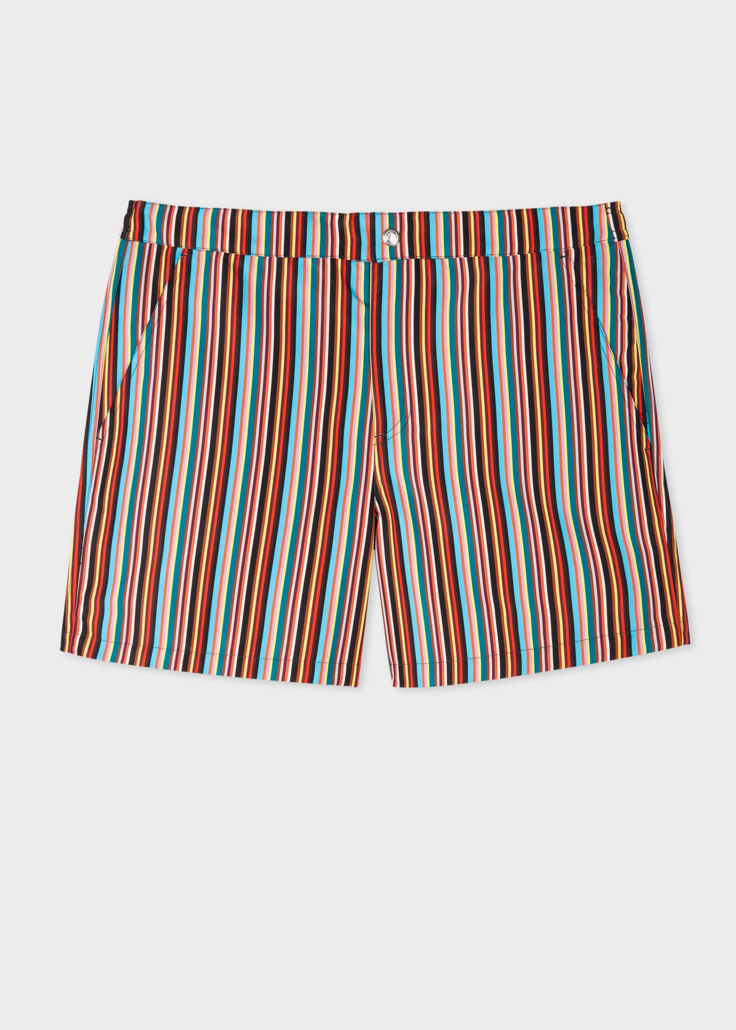 'Signature Stripe' Swim Shorts - 1