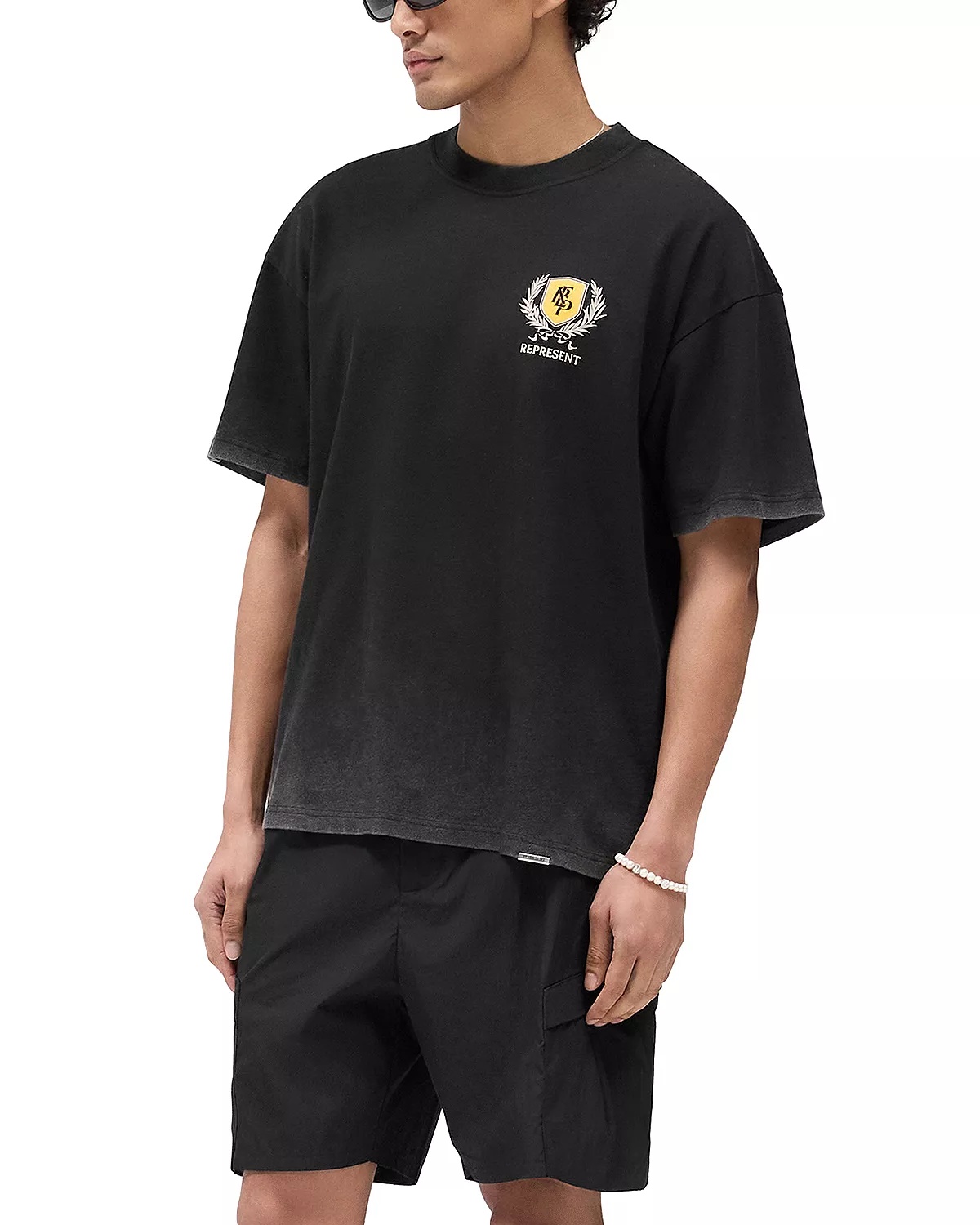 Crest Oversized Fit Graphic Tee - 5