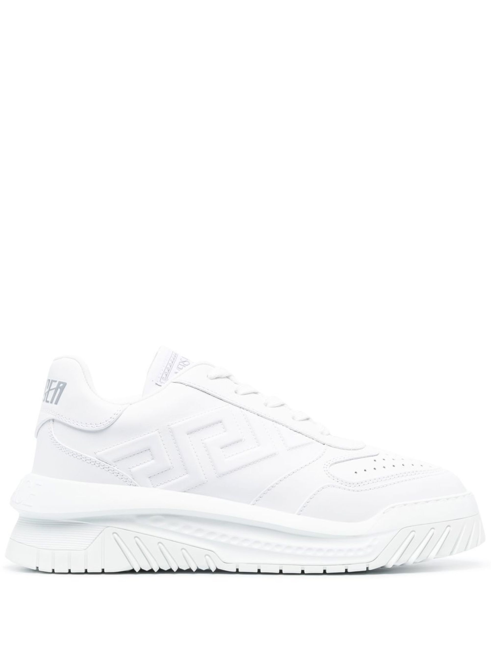 white Odissea leather sneakers - 1