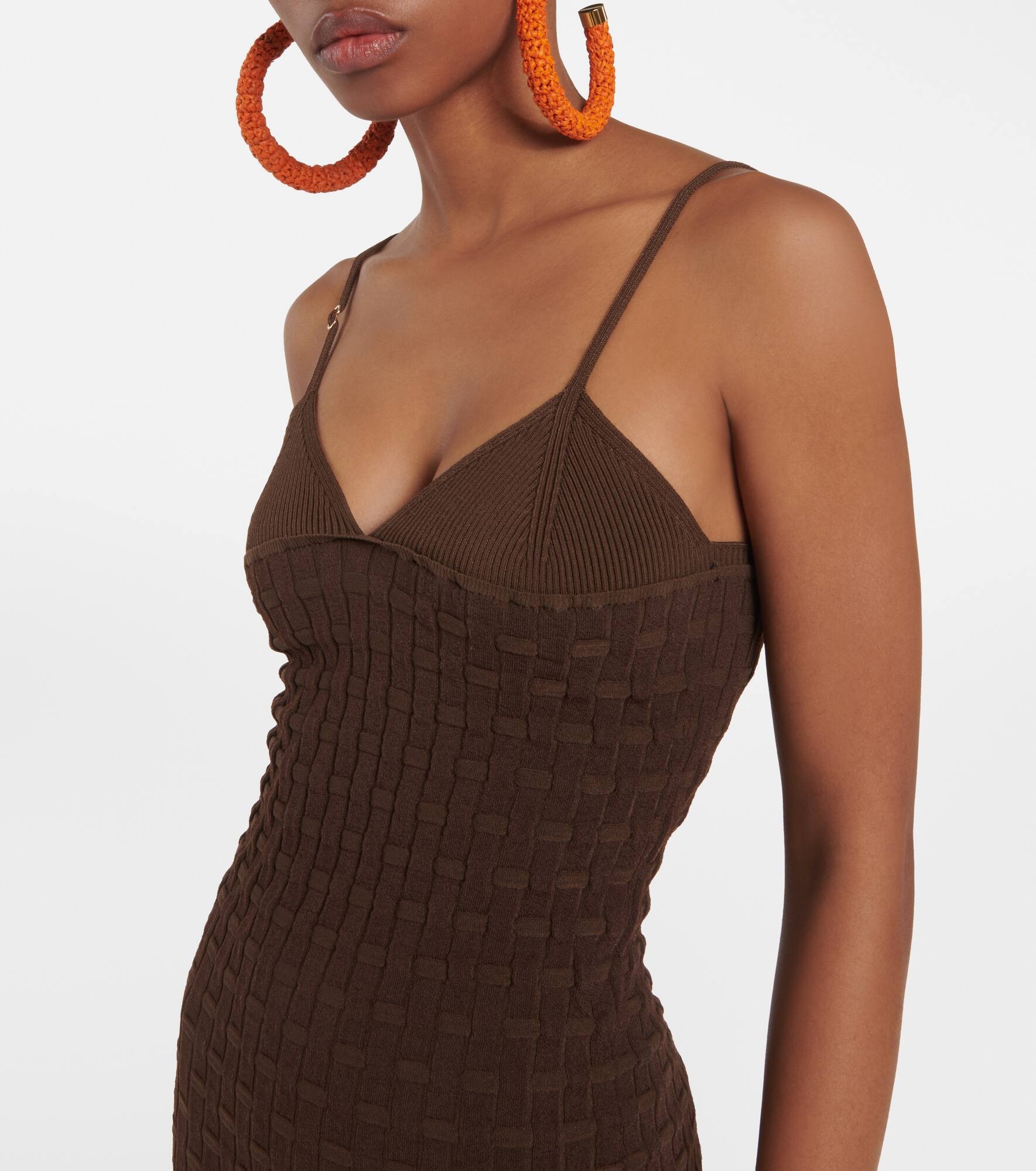 La Robe Maille Tacido minidress - 4