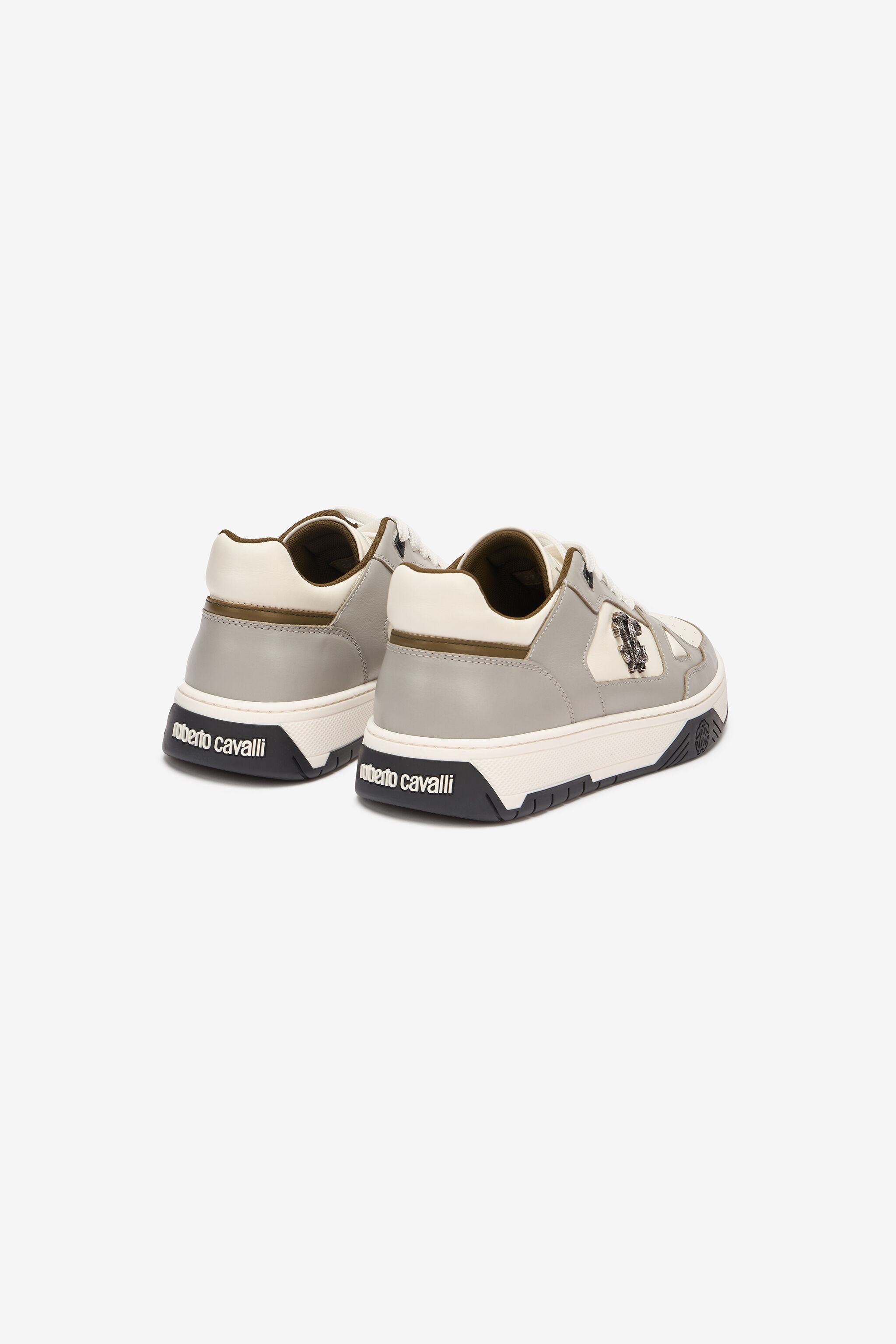 Sneakers With Mirror Snake Monogram - 3