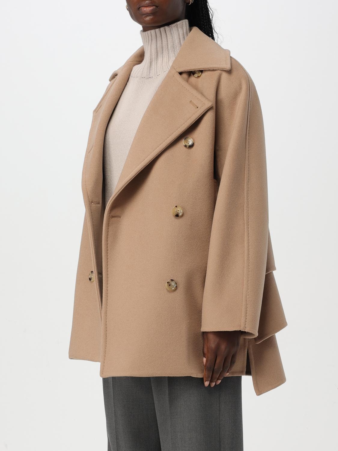コート MAX MARA Women Coats 2421016123600001 Beige Women's Elegant Wool, Cashmere and Camel Coats | Max Mara