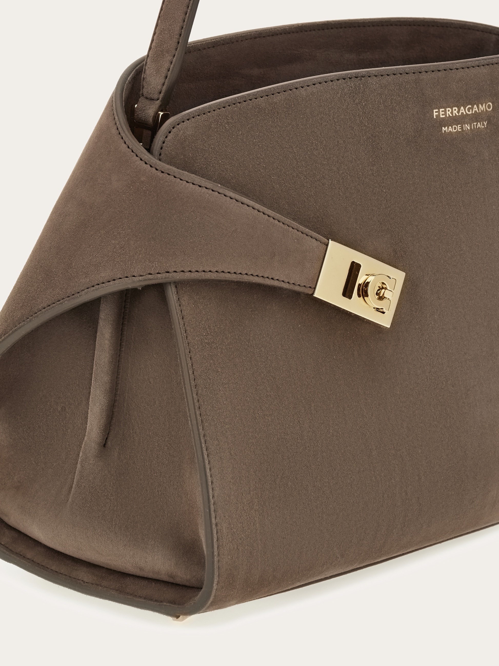 Hug soft bicolor shoulder bag (M) - 8