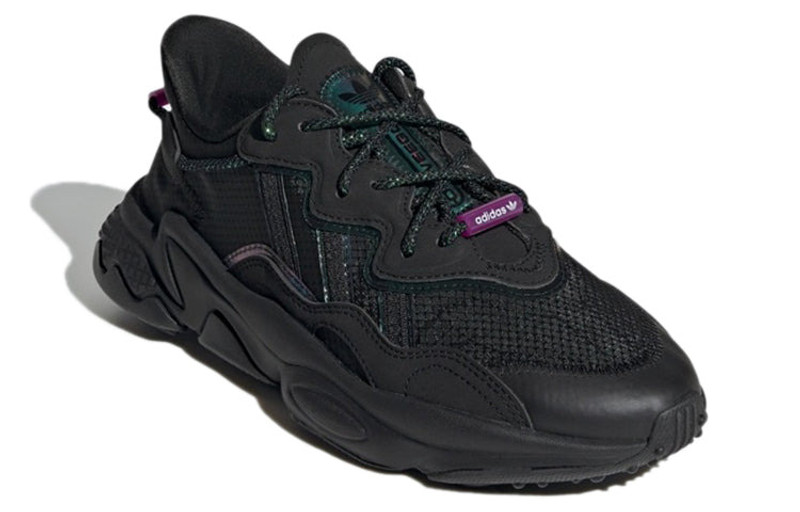 (WMNS) adidas Ozweego '블랙 그린 소닉' GW3318 3