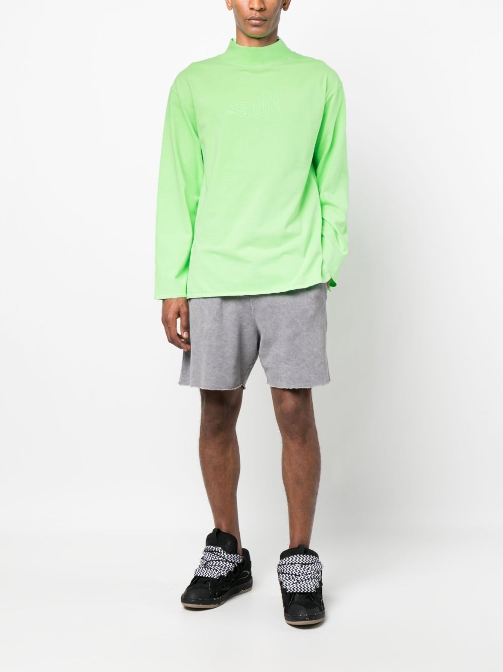 graphic-print cotton sweatshirt - 2