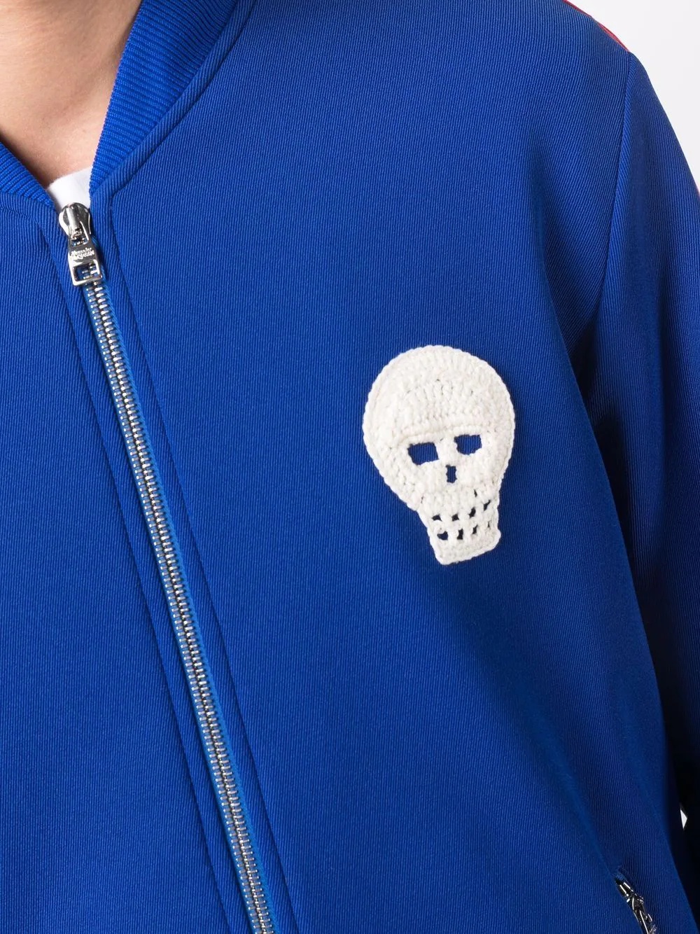 skull patch sports jacket - 5
