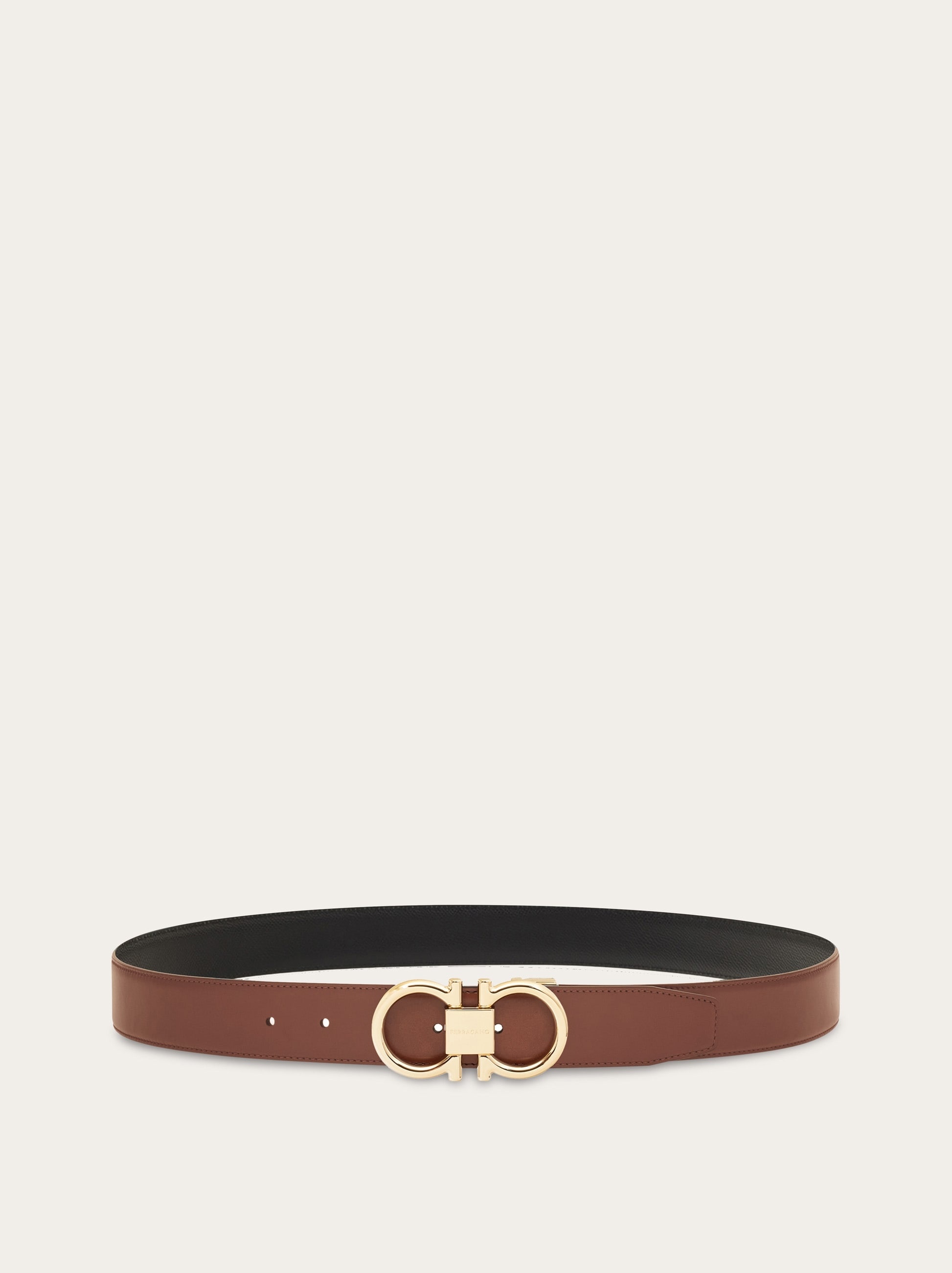Reversible and adjustable Gancini belt - 3
