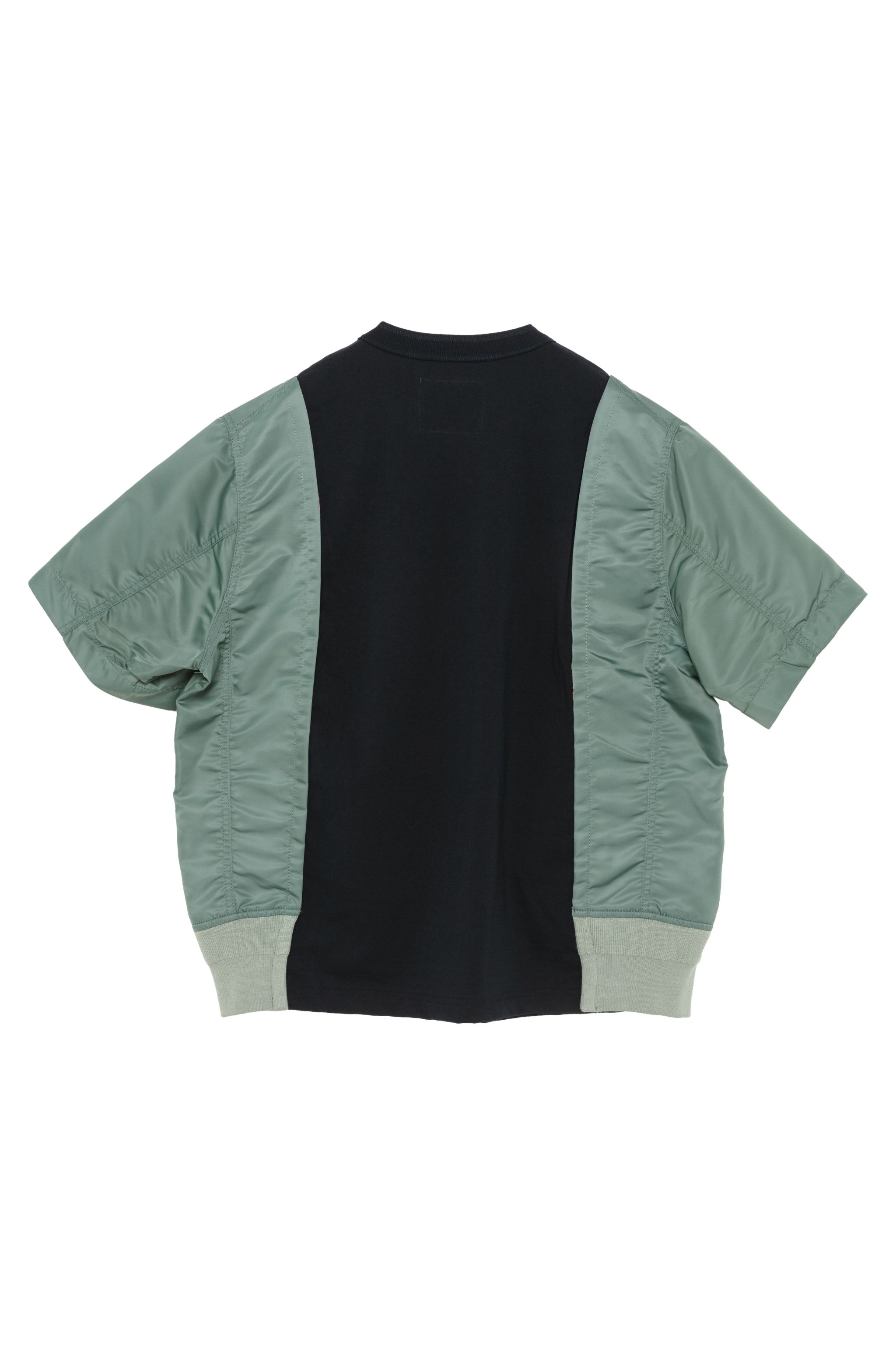 Nylon Twill x Cotton Jersey T-Shirt - 2