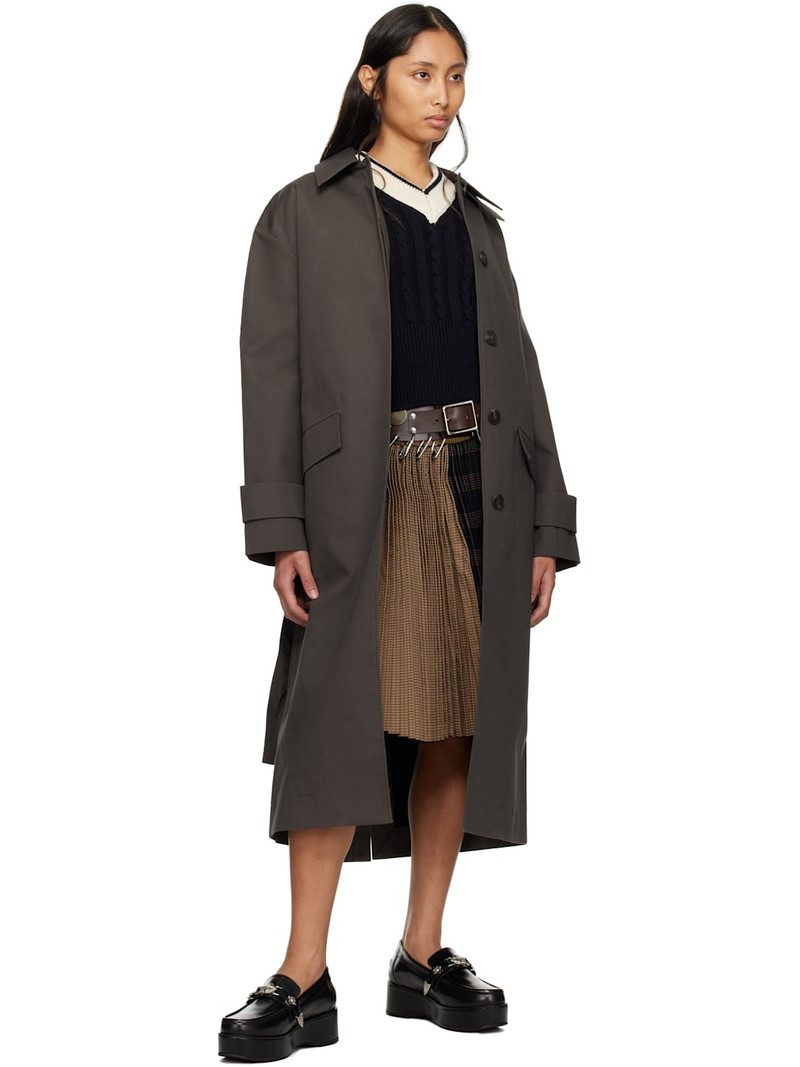 TOGA PULLA Black Polido Platform Loafers outlook