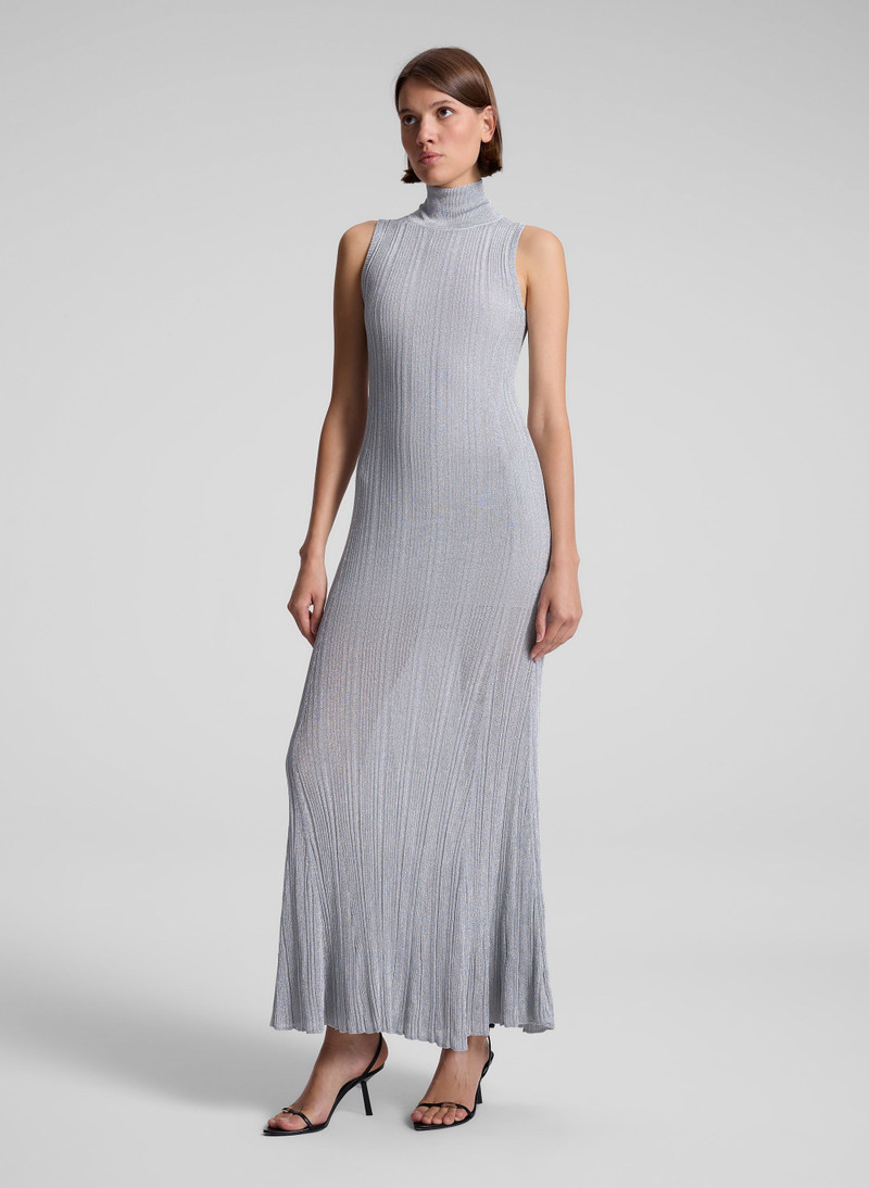 Arden Metallic Knit Maxi Dress 5