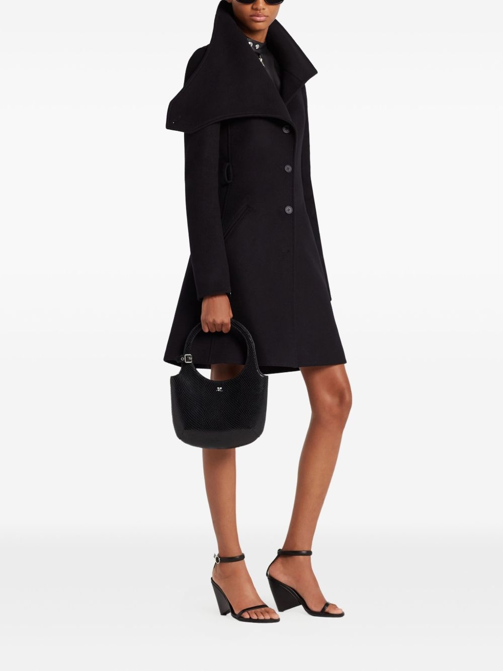 Holy leather shoulder bag - 2