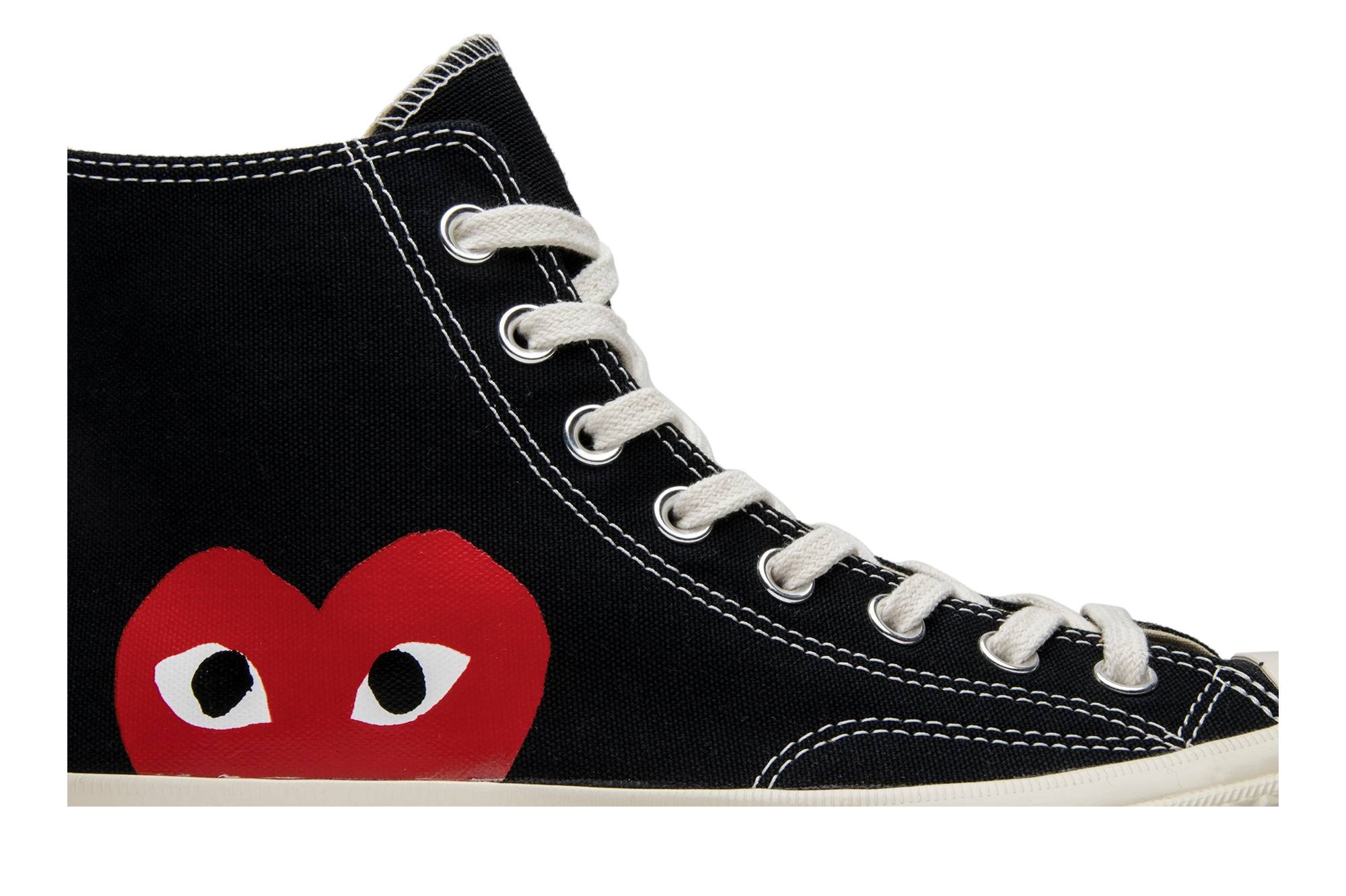 Comme des Garçons x Chuck Taylor All Star Hi 'Play' - 2