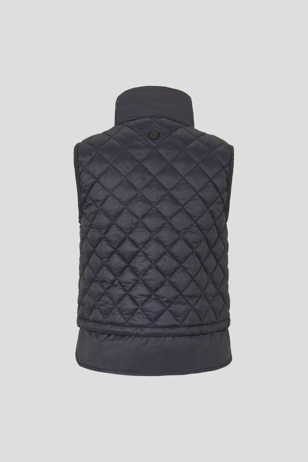 ELINA QUILTED VEST IN NAVY BLUE - 7