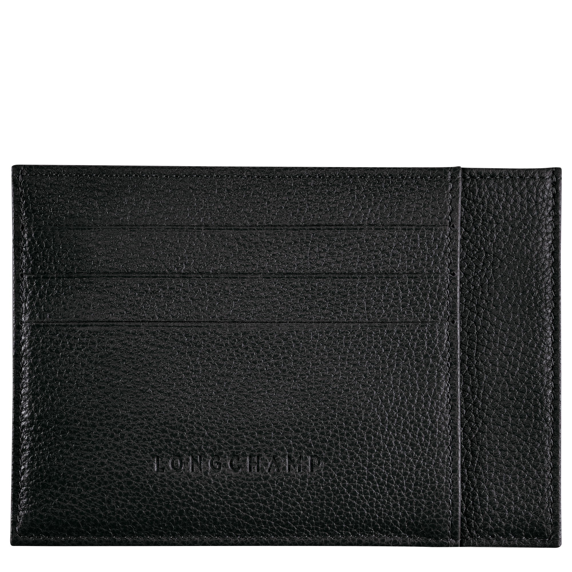 Le Foulonné Card holder Black - Leather - 1