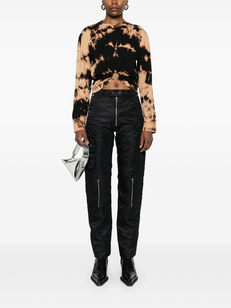 rabanne abstract-print T-shirt outlook