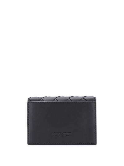 Bottega Veneta Intrecciato folding wallet outlook