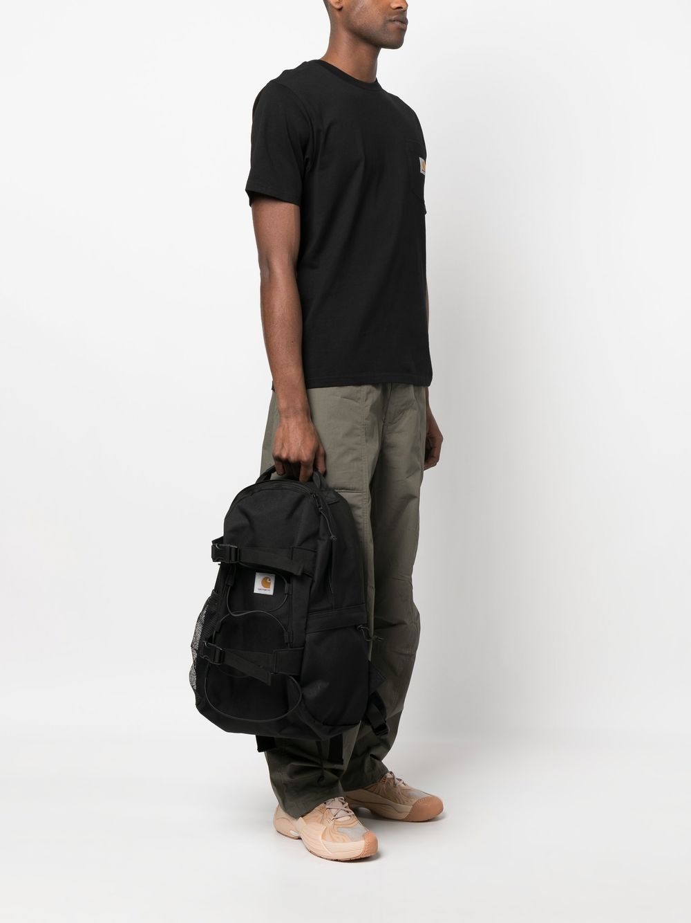 Carhartt Logo-patch Zip-up Backpack - 1