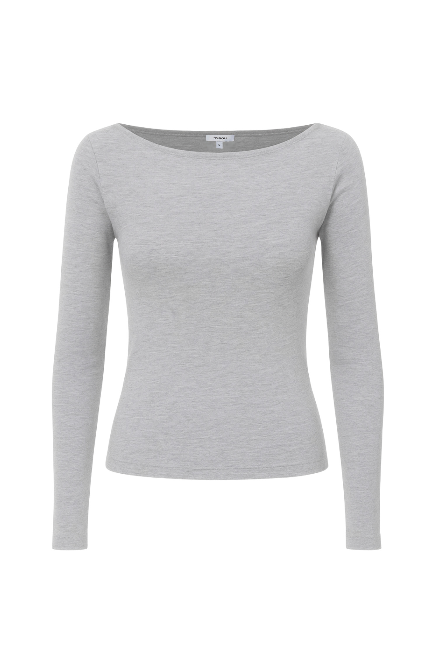 AMELIA TOP - HEATHER GREY - 2
