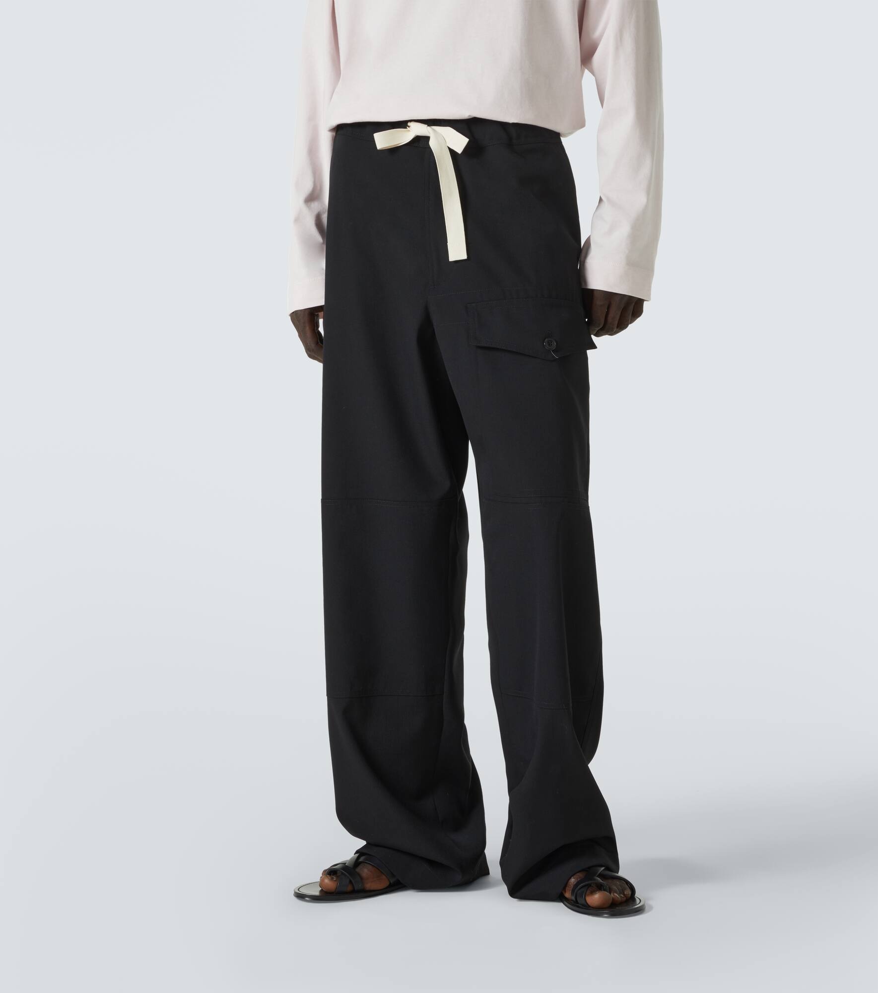 Wool sweatpants - 3