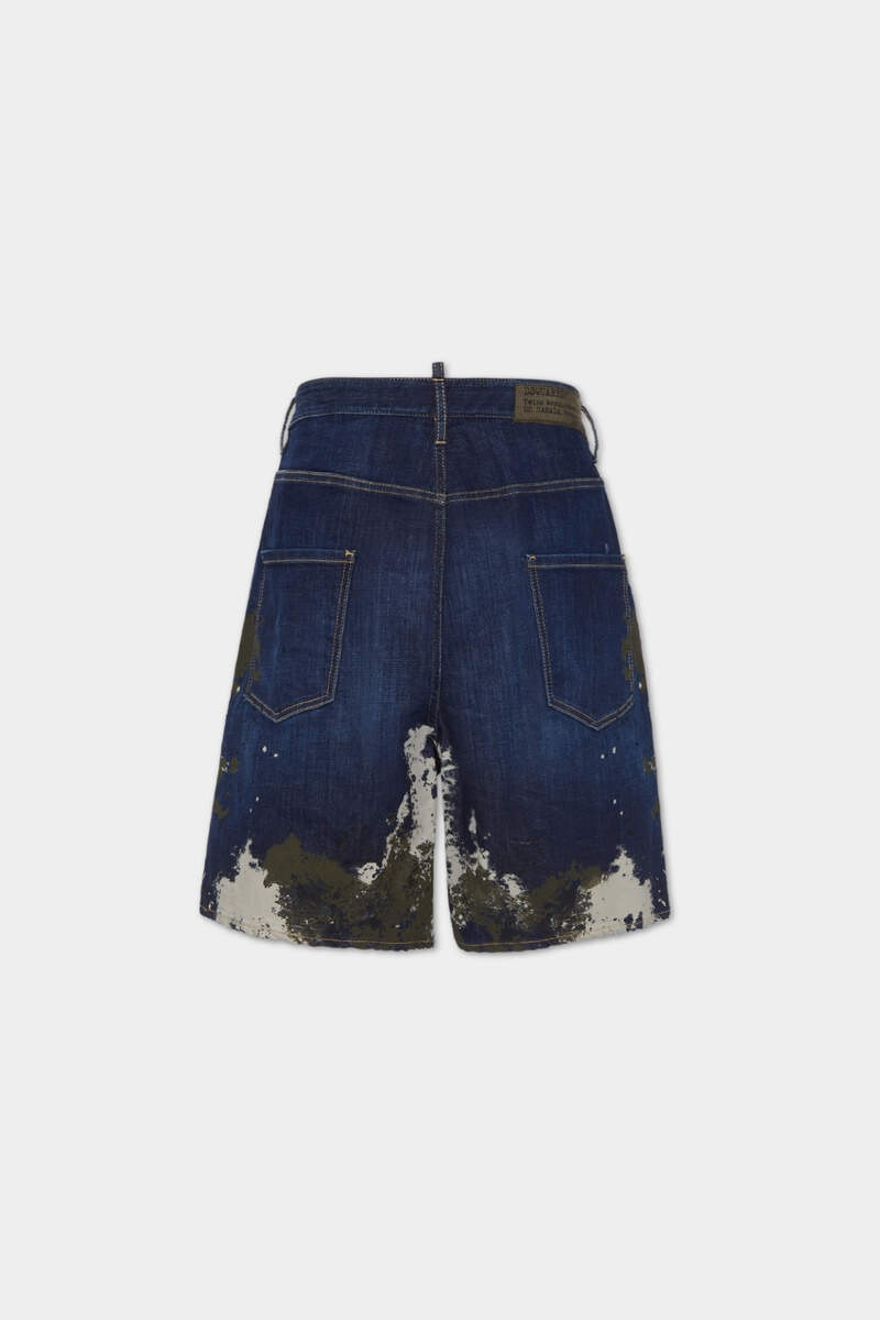 DSQUARED2 DARK URBAN CAMO WASH SURFER SHORTS outlook