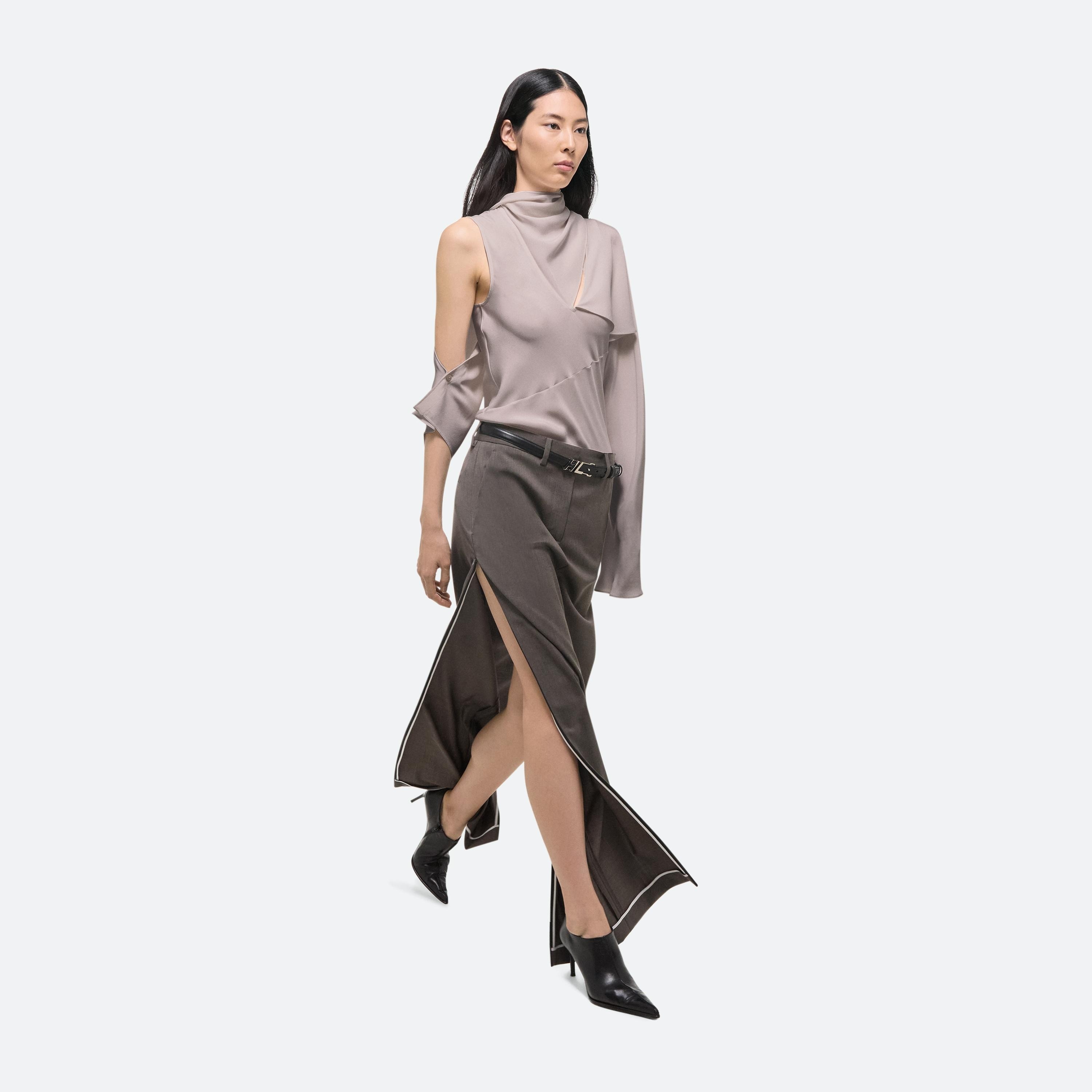 SCARF BLOUSE - 7