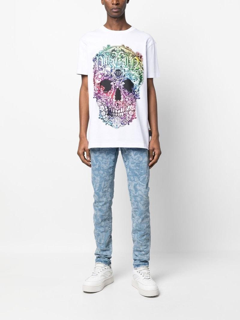 PHILIPP PLEIN Baroque Skull short-sleeve T-shirt outlook