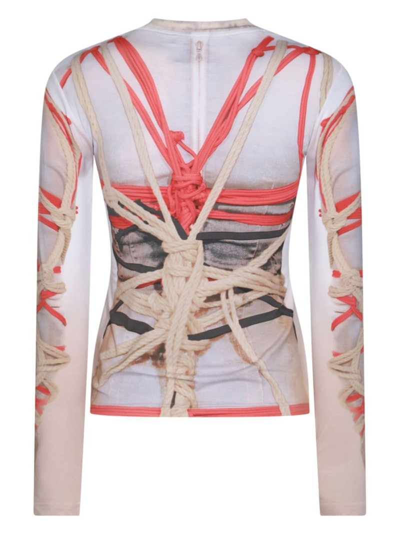 Y/Project geometric-print t-shirt outlook