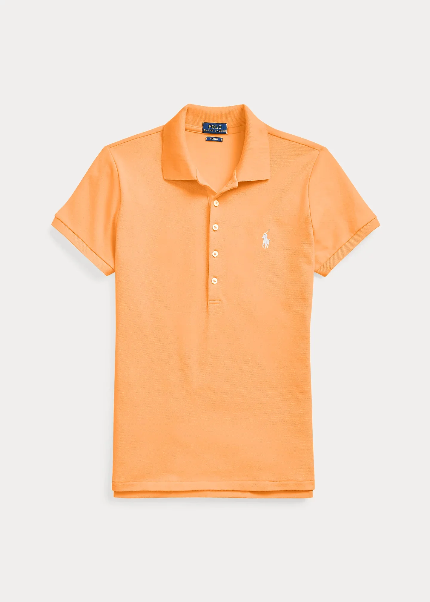 Slim Fit Stretch Polo Shirt - 1