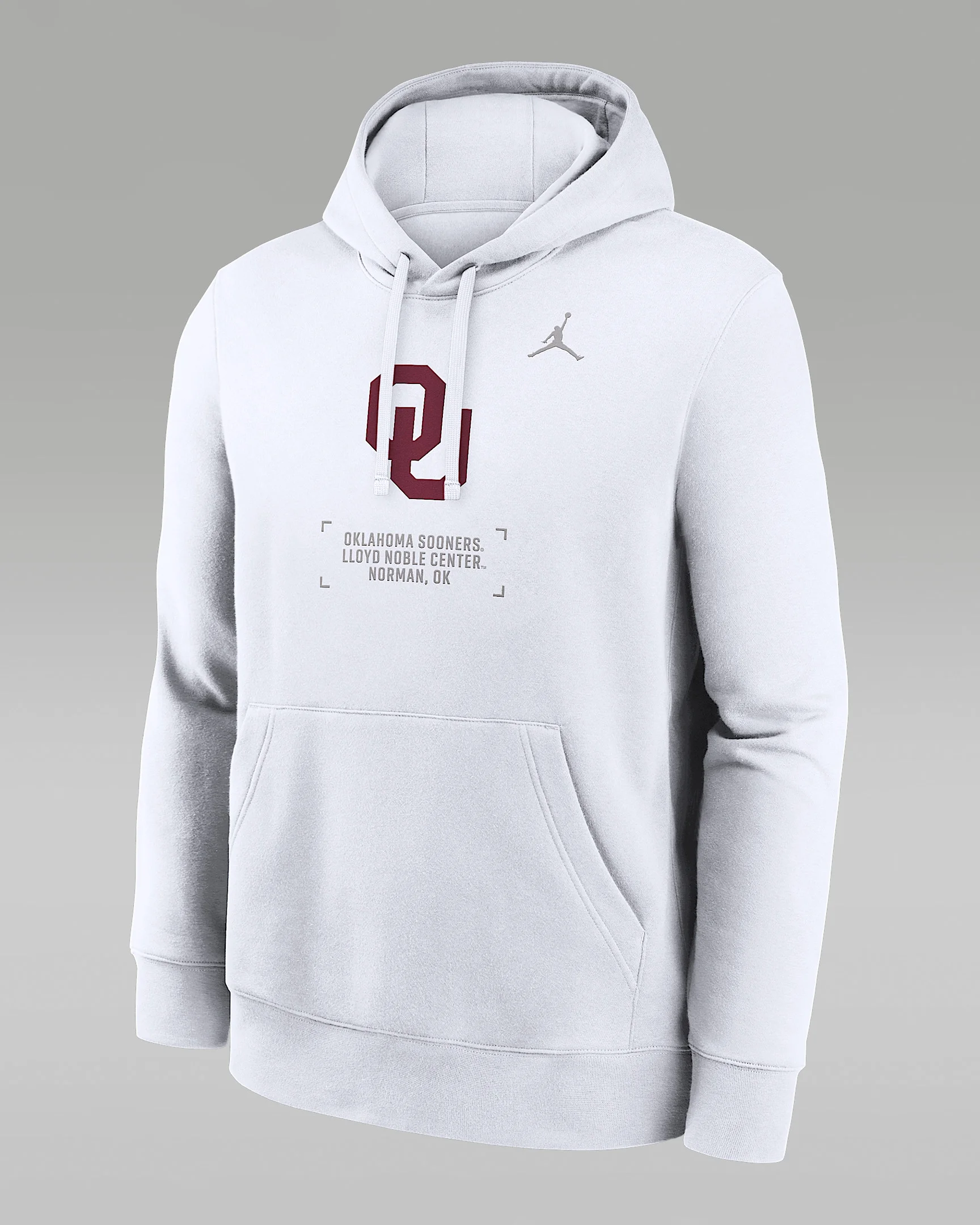 Oklahoma Club Basketball 2-Hit Men's Nike College Pullover Hoodie - 1