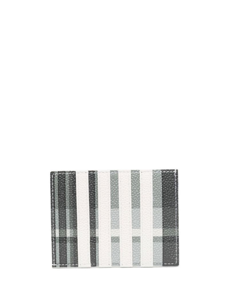 check-pattern cardholder wallet - 2