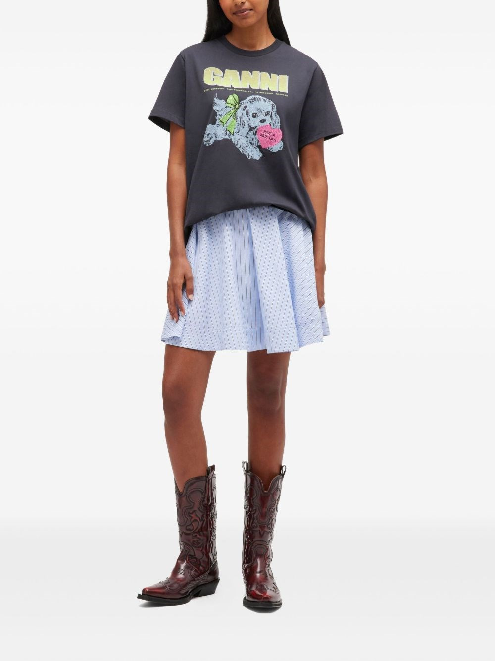 Neon Puppy organic cotton t-shirt - 4
