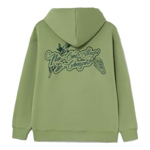 Li-Ning Bad Five Sports Basketball Series Printing Hoodie 'Green' AWDRH61-2 - 2