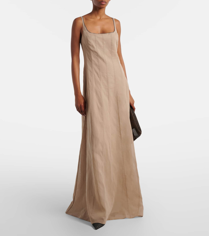 Brunello Cucinelli Cotton maxi dress outlook