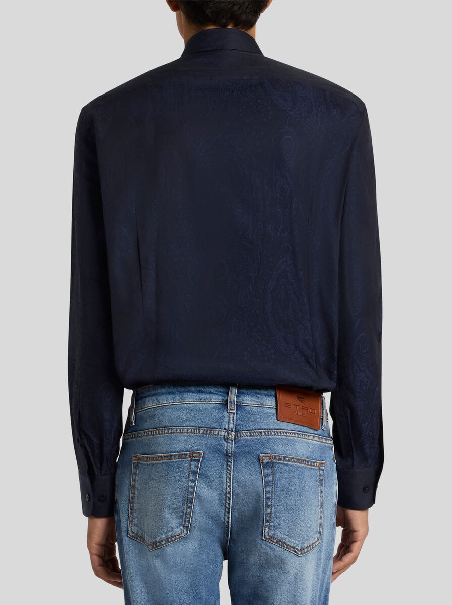 PAISLEY JACQUARD SHIRT - 4