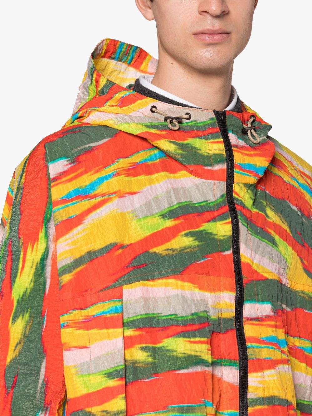 MIST POP CAMO NYLON CAPE - 6